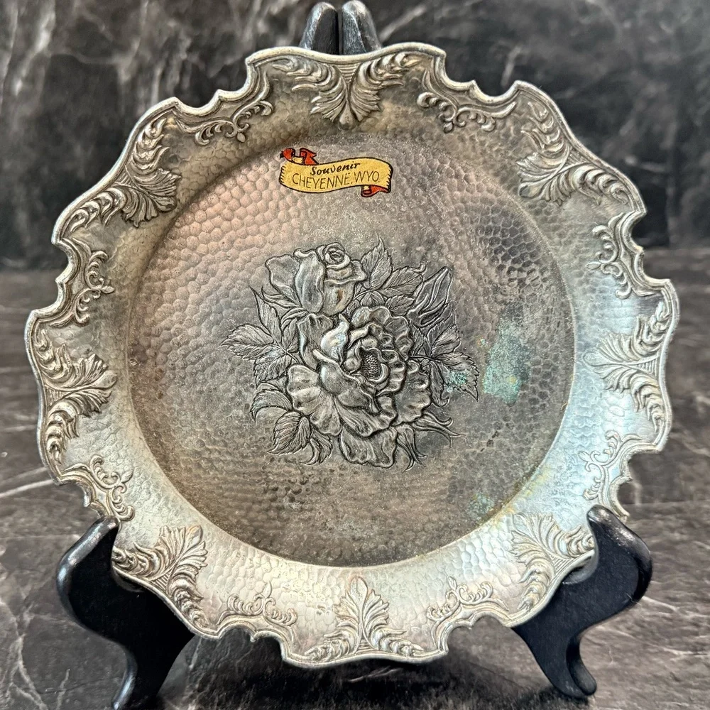 Souvenir Trinket Dish Cheyenne, Wyo.